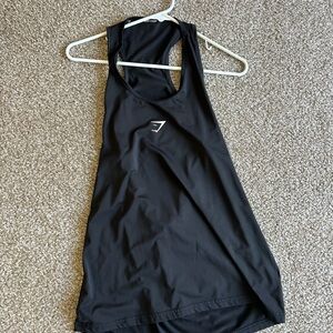 Gymshark Black Racerback Tank Top